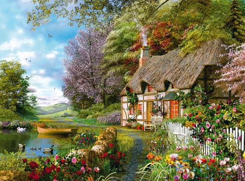 Ravensburger Country Cottage Puzzle – 1500 Teile | fachmännisch hergestellt in Deutschland | einzigartige, ineinandergreifende Passform | lebendige, blendfreie Bilder | perfekt für Erwachsene und von Ravensburger