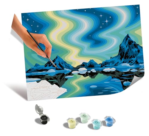 Ravensburger CreArt 23907 - Northern Lights - Malen nach Zahlen Erwachsene und Kinder - ab 14 Jahren - Malen auf Leinwand von Ravensburger