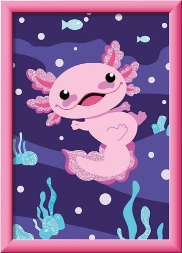 Ravensburger CreArt - 25555 - Axolotl - Malen nach Zahlen - ab 7 Jahren von Ravensburger