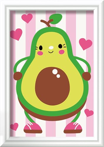 Ravensburger CreArt 25881 - Avocado - Malen nach Zahlen für Kinder ab 7 Jahre Ravensburger CreArt 25881 - Avocado - Malen nach Zahlen für Kinder ab 7 Jahre von Ravensburger