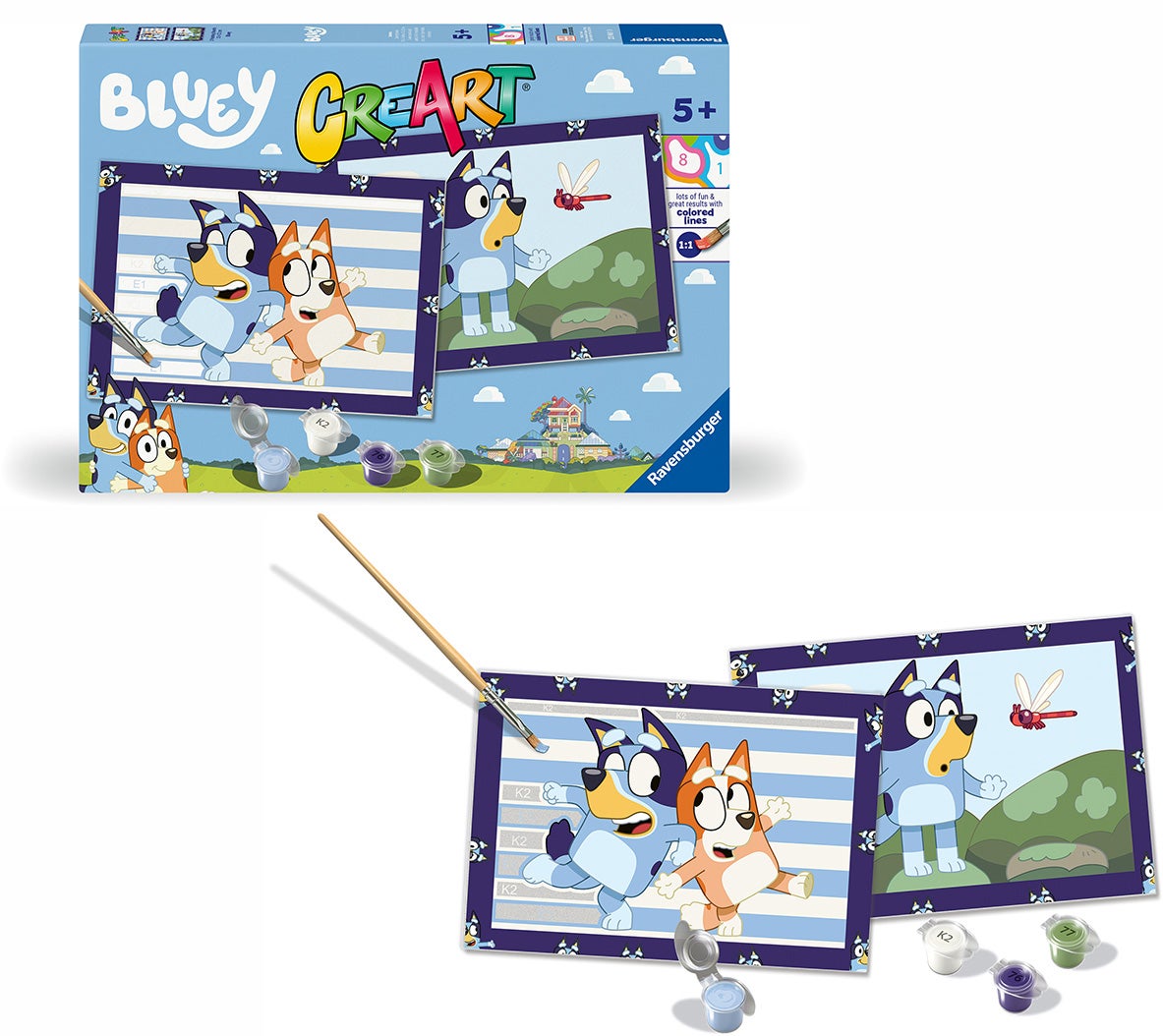 Ravensburger CreArt Bluey Malset Ravensburger CreArt Bluey Malset von Ravensburger