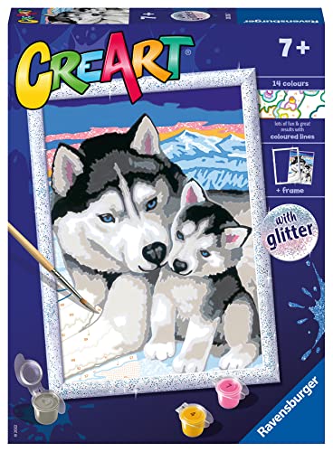 Ravensburger - CreArt D-Serie Husky, Malen 7+ Jahre, 202157 von Ravensburger