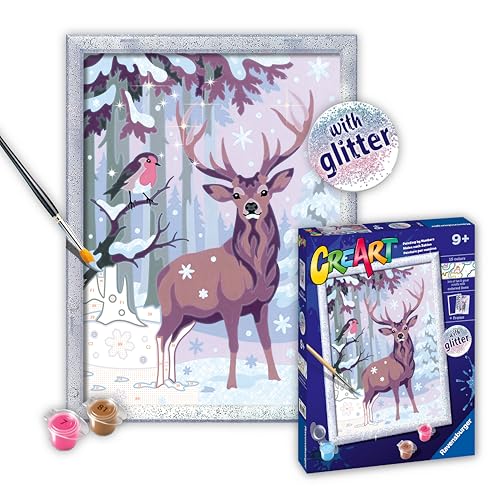 Ravensburger CreArt Festliche Freunde Malen nach Zahlen Kits für Kinder – Malerei Kunst und Handwerk für Kinder ab 9 Jahren Ravensburger CreArt Festliche Freunde Malen nach Zahlen Kits für Kinder – Malerei Kunst und Handwerk für Kinder ab 9 Jahren von Ravensburger