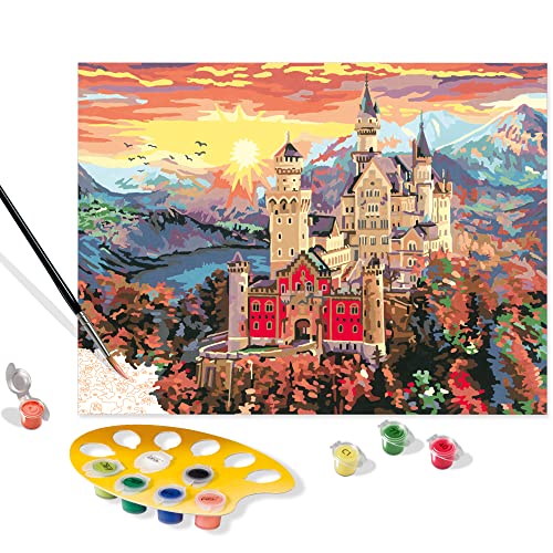 Ravensburger CreArt - Malen nach Zahlen 20278 – Fairytale Castle, Mittel von Ravensburger