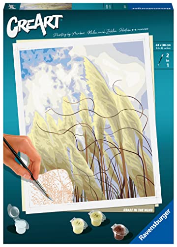 Ravensburger CreArt - Malen nach Zahlen 23611 - Grass in The Wind - ab 12 Jahren von Ravensburger