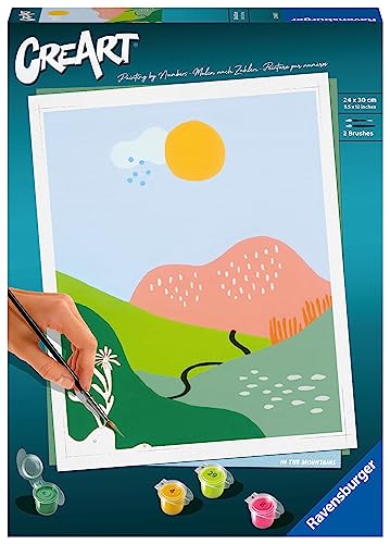 Ravensburger CreArt - Malen nach Zahlen 23643 - In the Mountains - ab 12 Jahren von Ravensburger