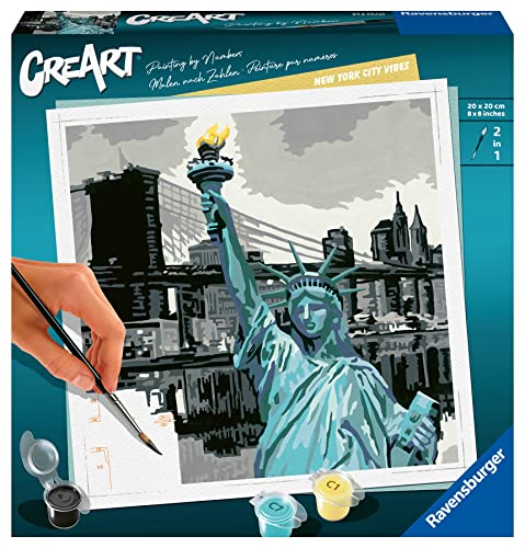 Ravensburger CreArt - Malen nach Zahlen 28998 New York City Vibes ab 12 Jahren von Ravensburger