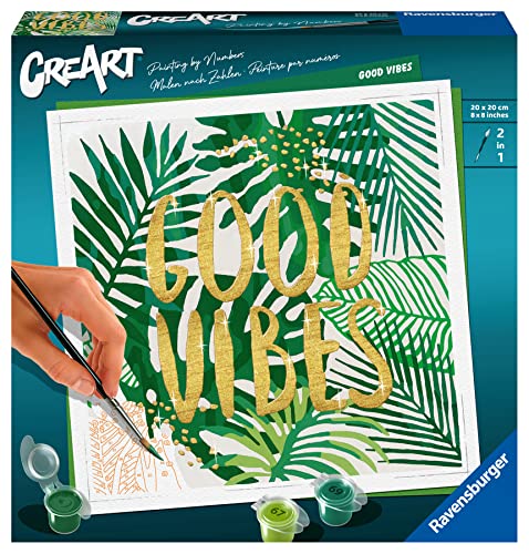 Ravensburger CreArt - Malen nach Zahlen 28999 - Good Vibes - ab 12 Jahren von Ravensburger