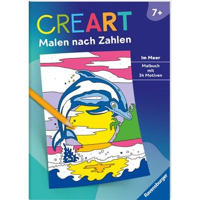 Ravensburger CreArt Malen nach Zahlen ab 7: Im Meer von Ravensburger