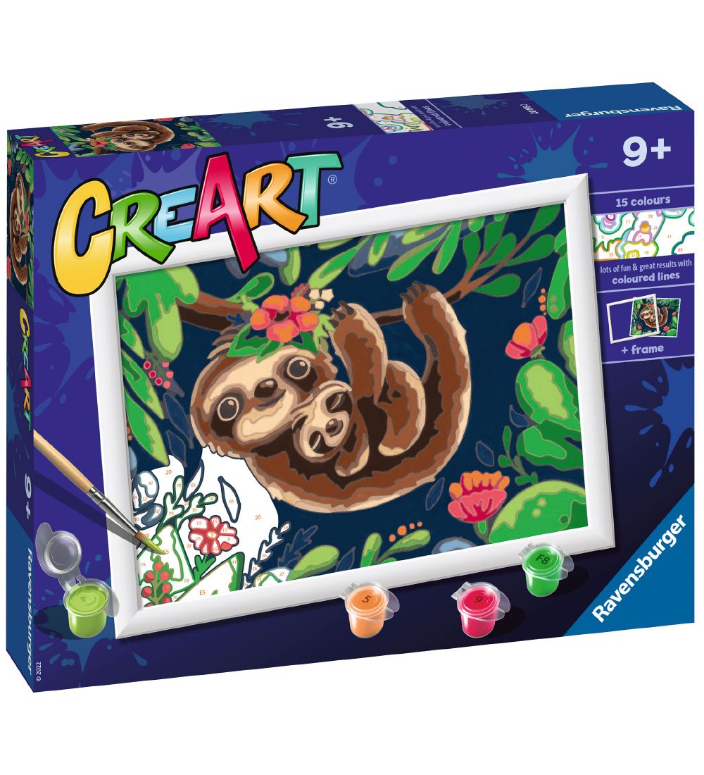 Ravensburger CreArt Malset - Sweet Sloths - Ravensburger - One Size - Kreatives Spielset Ravensburger CreArt Malset - Sweet Sloths - Ravensburger - One Size - Kreatives Spielset von Ravensburger