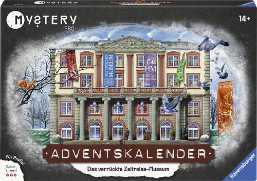 Ravensburger Das verrückte Zeitreisemuseum Adventskalender Altersklasse ab 14 Jahre von Ravensburger