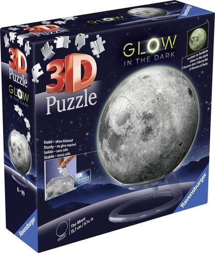 Ravensburger Der Mond - Glow-in-the-Dark 3D Puzzle 11586 von Ravensburger