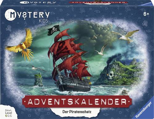 Ravensburger Der Piratenschatz Adventskalender Altersklasse ab 6 Jahre von Ravensburger