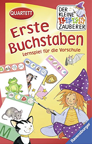 Erste Buchstaben (Quartett): Lernspiel für die Vorschule von Ravensburger