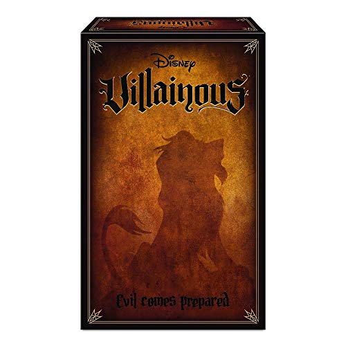 Ravensburger Disney,Villainous Evil Comes Prepared, Strategiespiel, 2-3 Spieler, Altersempfehlung 10+, Brettspiel, italienische Version. von Ravensburger