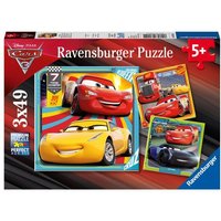 Puzzle Ravensburger Bunte Flitzer 3 X 49 Teile von Ravensburger