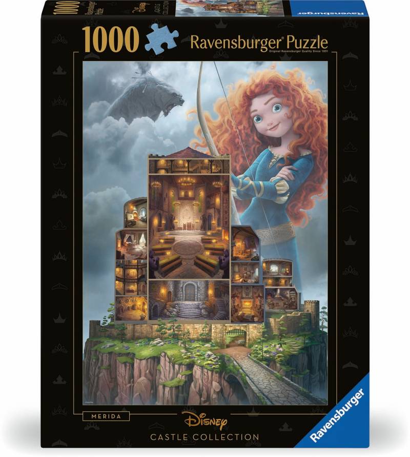 Ravensburger Disney Castle Collection Merida Puzzle 1000 Teile von Ravensburger