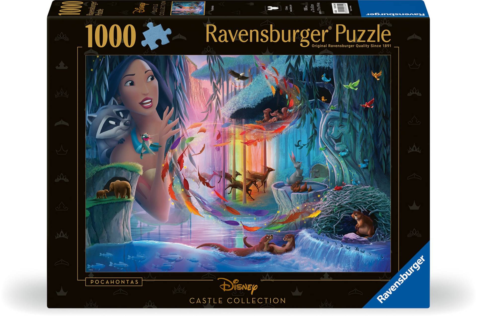 Ravensburger Disney Castle Pocahontas Puzzle 1000 Teile von Ravensburger