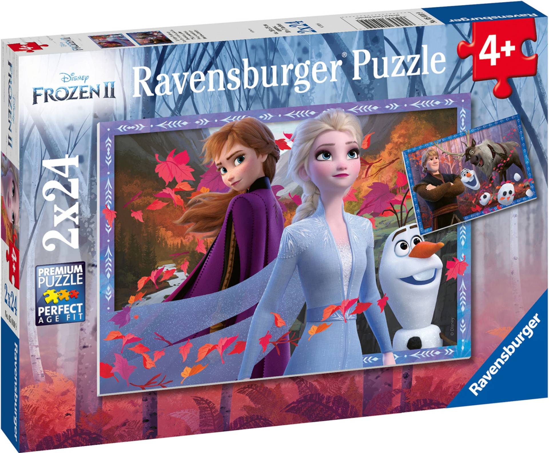 Ravensburger Disney Die Eiskönigin Puzzle 2x24 Teile von Ravensburger