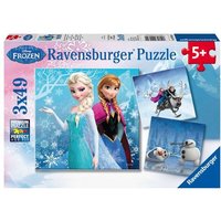 Puzzle Ravensburger Abenteuer im Winterland 3 X 49 Teile von Ravensburger