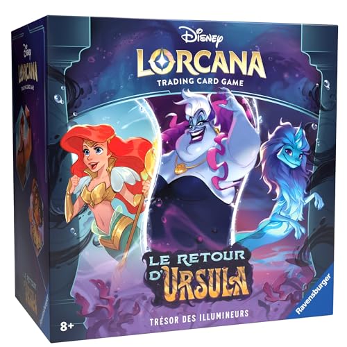 Ravensburger Disney Lorcana TCG Die Rückkehr der Ursula Sammelkartenspiel, Trove Pack Schatz der Illumineurs ab 8 Jahren von Ravensburger