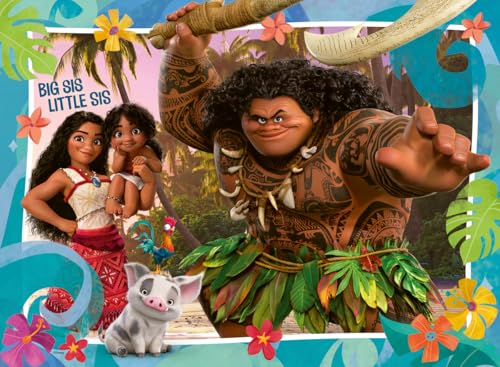 Ravensburger Disney Moana 2 Puzzle | 100 XXL-Teile für Kinder | Einzigartiges Teile-Design | fördert die Kreativität | Spaß und pädagogisch von Ravensburger