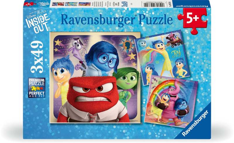 Ravensburger Disney Pixar Alles steht Kopf Puzzles 3x49 Teile von Ravensburger