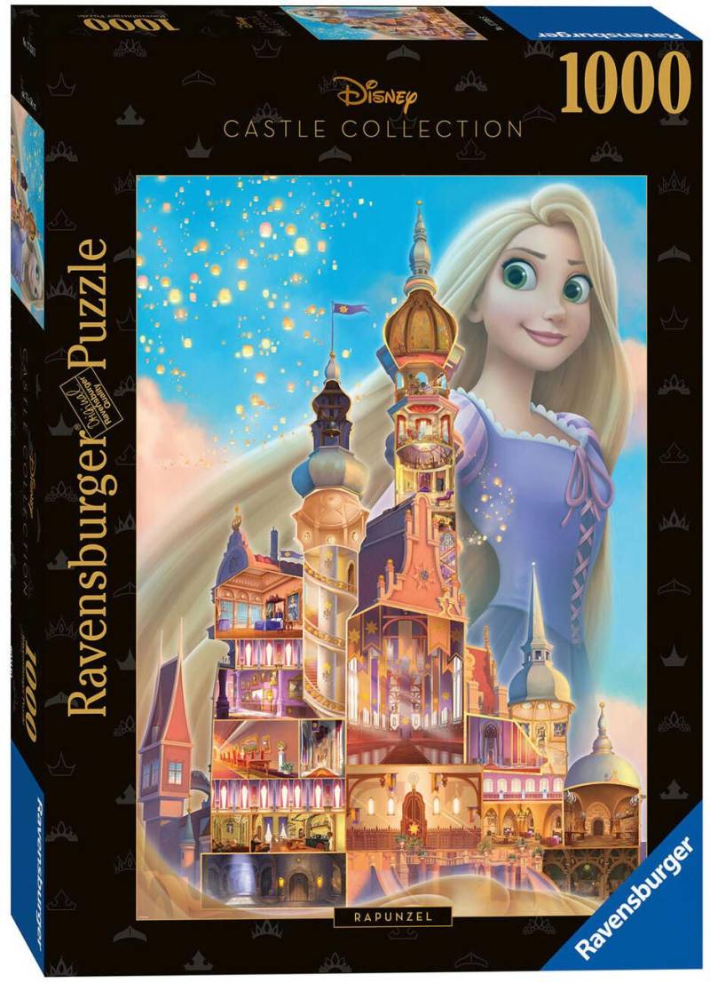 Ravensburger Disney Puzzle Rapunzel Castle 1000 Teile von Ravensburger