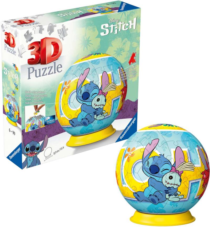 Ravensburger Disney Stitch 3D-Puzzle 72 Teile von Ravensburger