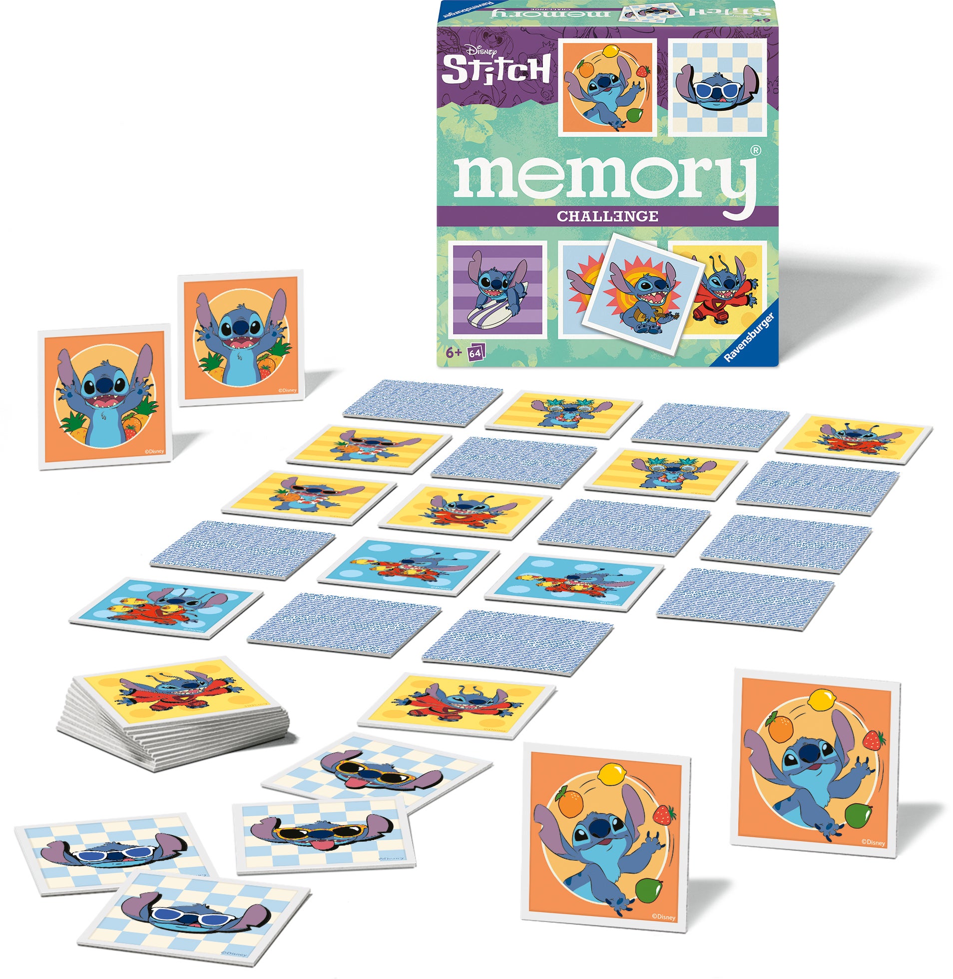 Ravensburger Disney Stitch Challenge Memory von Ravensburger