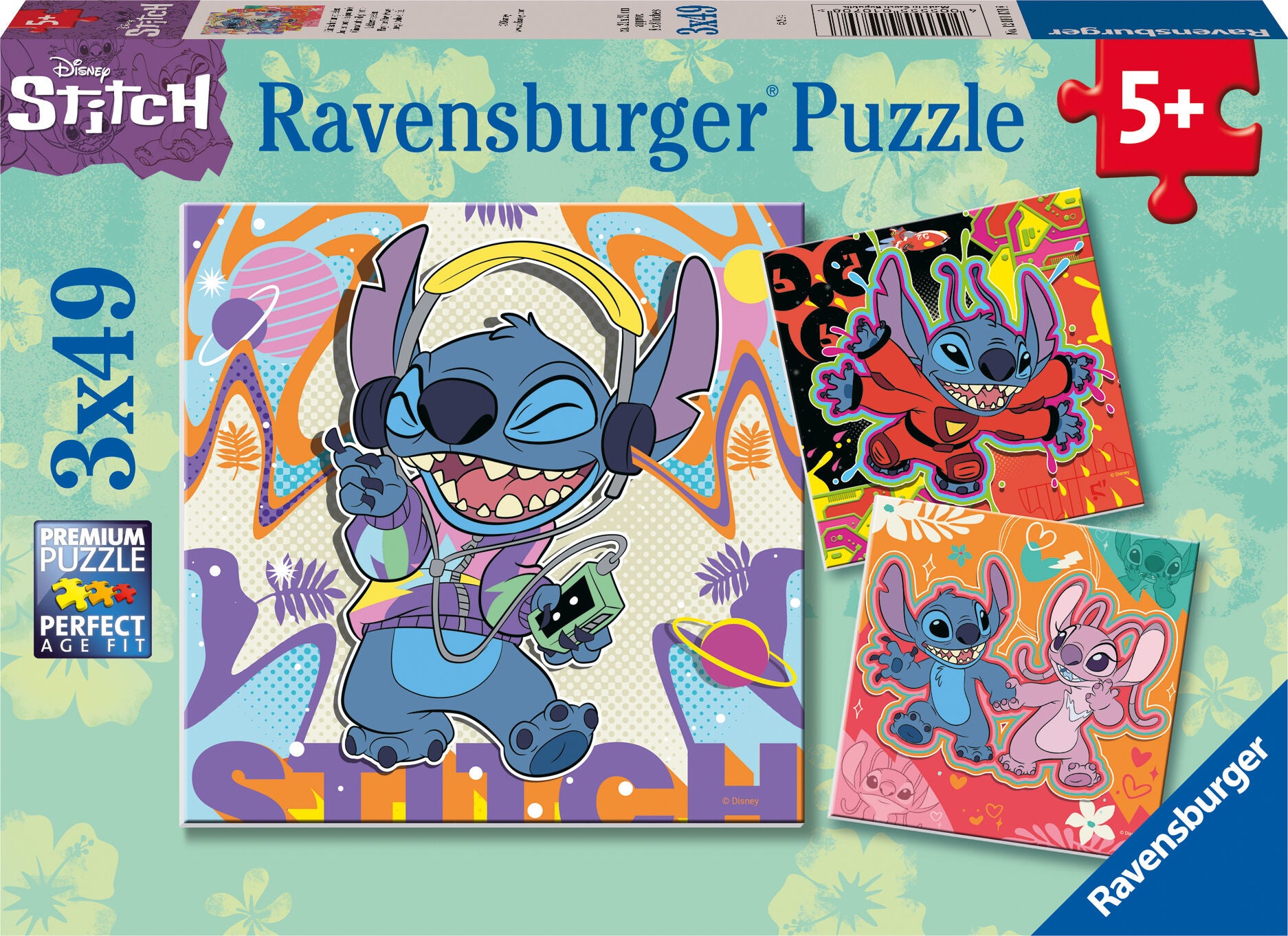 Ravensburger Disney Stitch Puzzles 3x49 Teile von Ravensburger