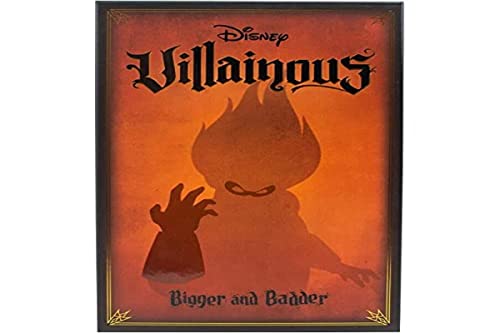 Ravensburger - Disney Villainous Bigger & Badder, Erweiterung, Brettspiel für die ganze Familie, 2-3 Spieler, Geschenkidee für Erwachsene und Jungen ab 10 Jahren, italienische Ausgabe von Ravensburger