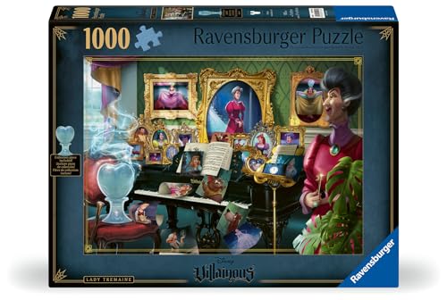 Ravensburger Disney Villainous: LadyTremaine und Figur 1000 Teile Puzzle für Erwachsene - 12001126 - Handwerkswerkzeuge, Made in Germany, jedes Teil passt perfekt zusammen von Ravensburger