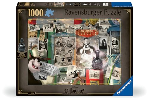 Ravensburger Disney Villainous: Pete und Figur, 1000 Teile Puzzle für Erwachsene - 12001129 - Handwerkliches Werkzeug, Made in Germany, jedes Teil passt perfekt zusammen von Ravensburger