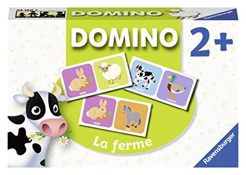 Ravensburger – Domino- La Farm – Lernspiel – ab 2 Jahren – 24150 von Ravensburger