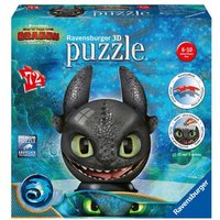 3D Puzzle Ravensburger DR: Puzzle-Ball Ohnezahn mit Ohren 72 Teile von Ravensburger