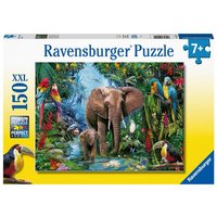 Puzzle Ravensburger Dschungelelefanten 150 Teile XXL von Ravensburger