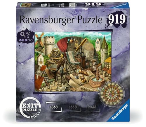 Ravensburger EXIT Puzzle 17446 - EXIT The Circle, Anno 1683 - Escape Room Puzzle mit 919 Teilen, ab 14 Jahren von Ravensburger