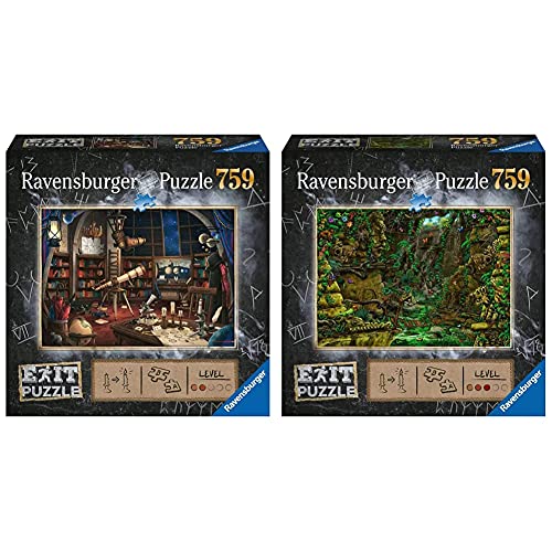 Ravensburger EXIT Puzzle Sternwarte, Puzzle Für Erwachsene Und Kinder Ab 12 Jahren, 759 Teile & 19951 Tempel in Angkor Wat 759 Teile Exit Puzzle von Ravensburger