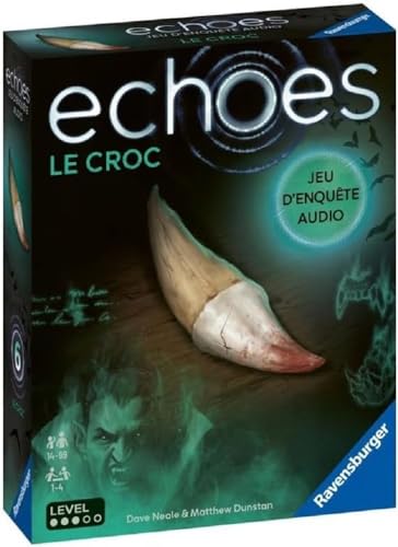 Ravensburger - Echoes Le Croc – Audio-Ermittlungsspiel für Erwachsene und Kinder ab 14 Jahren – von 1 bis 4 Spielern – funktioniert mit kostenloser Smartphone-App – Unisex – 22384 – französische von Ravensburger