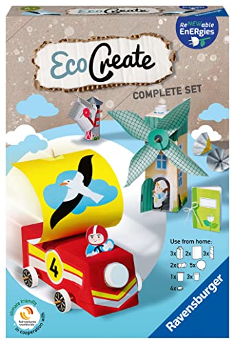 Ravensburger EcoCreate 18449 - Renewable Energies - DIY Bastelset für Kinder ab 6 Jahren Ravensburger EcoCreate 18449 - Renewable Energies - DIY Bastelset für Kinder ab 6 Jahren von Ravensburger