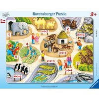 Ravensburger Kinderpuzzle - Erstes Zählen bis 5 - 8-17 Teile Rahmenpuzzle für Kinder ab 3 Jahren Ravensburger Kinderpuzzle - Erstes Zählen bis 5 - 8-17 Teile Rahmenpuzzle für Kinder ab 3 Jahren von Ravensburger Verlag GmbH