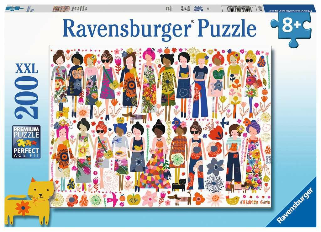 Ravensburger Flowers &  Friends Puzzle 200 Teile von Ravensburger