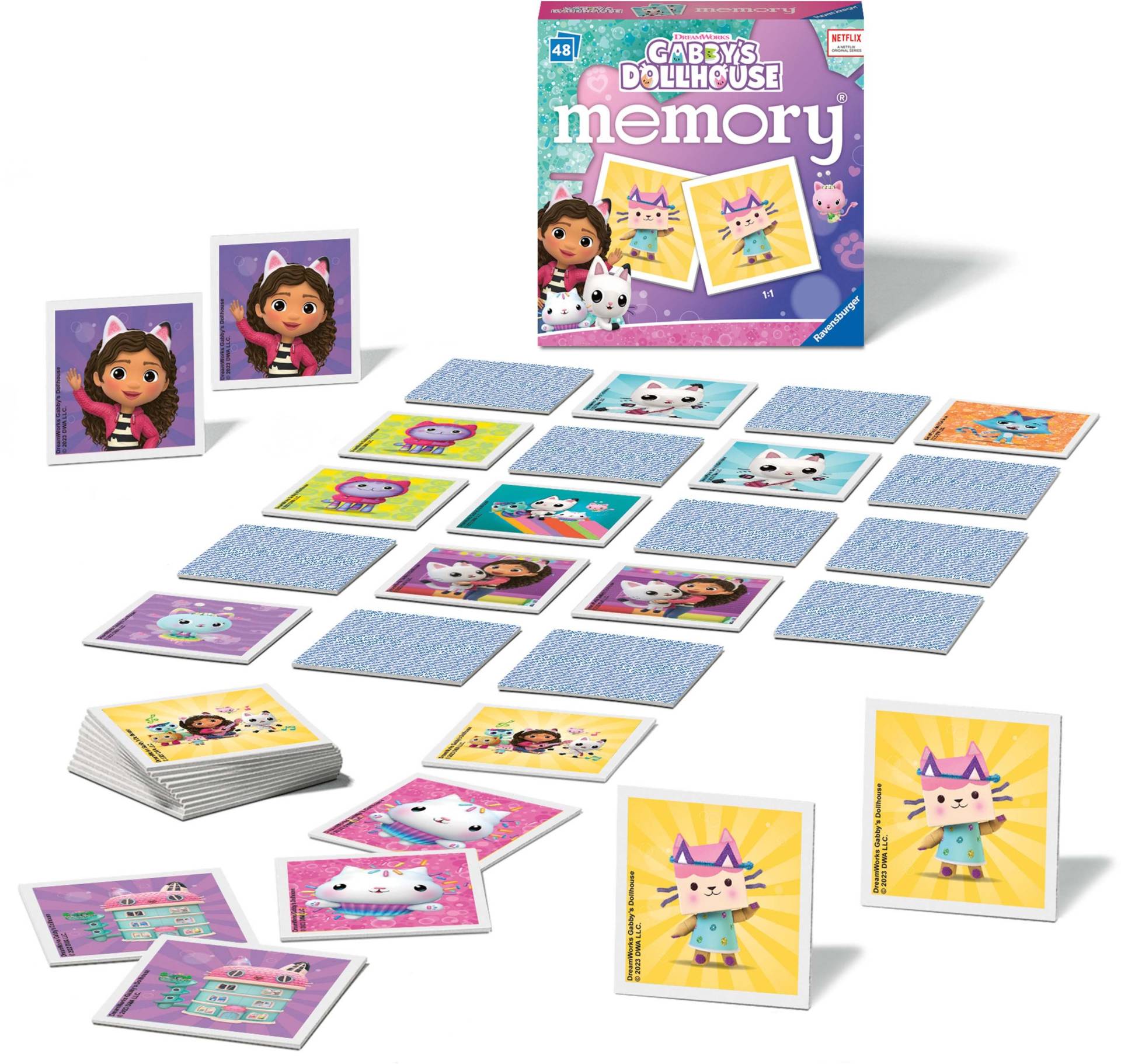 Ravensburger Gabby's Dollhouse Mini Memospiel von Ravensburger