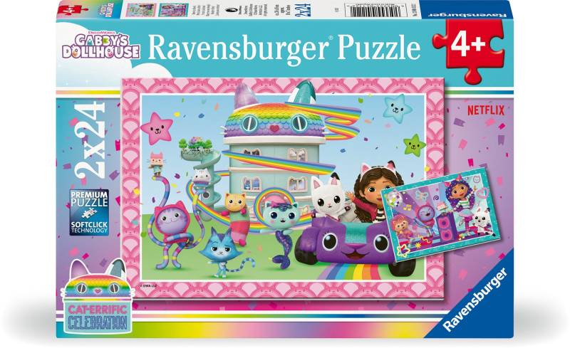 Ravensburger Gabby's Dollhouse Puzzles 2x24 Teile von Ravensburger