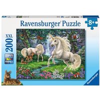 Puzzle Ravensburger Geheimnisvolle Einhörner 200 Teile XXL von Ravensburger