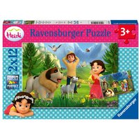 Puzzle Ravensburger Gemeinsame Zeit in den Bergen 2 X 12 Teile von Ravensburger