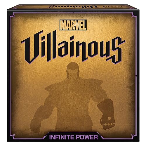 Ravensburger Gesellschaftsspiel - Marvel Villainous Infinite Power 26959 - deutsche Ausgabe des Strategiespiels mit verdrehter Spielmoral ab 12 Jahren von Ravensburger