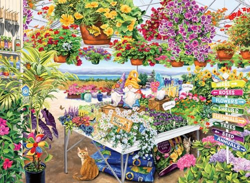 Ravensburger Glorious Garden Center 500 Teile Puzzle | Tolles Geschenk für Puzzler | Deutsche Premium Handwerkskunst | FSC-zertifiziertes nachhaltiges Holz von Ravensburger