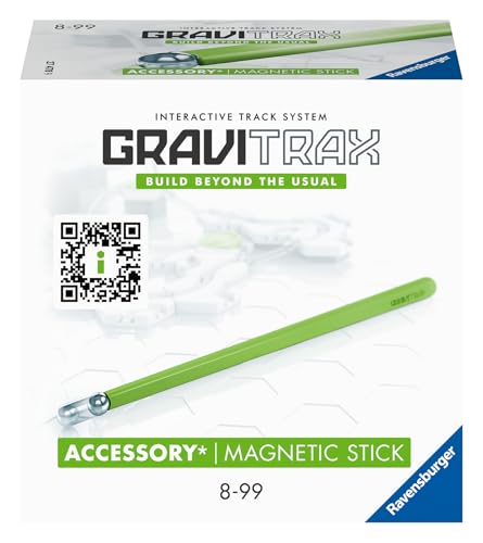 Ravensburger GraviTrax Accessory Magnet Stick 27478 - GraviTrax Zubehör für Deine Kugelbahn - Murmelbahn und Konstruktionsspielzeug ab 8 Jahren, GraviTrax Erweiterung kombinierbar mit Allen Produkten von Ravensburger